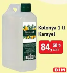 KARAYEL KOLONYA 1 LT